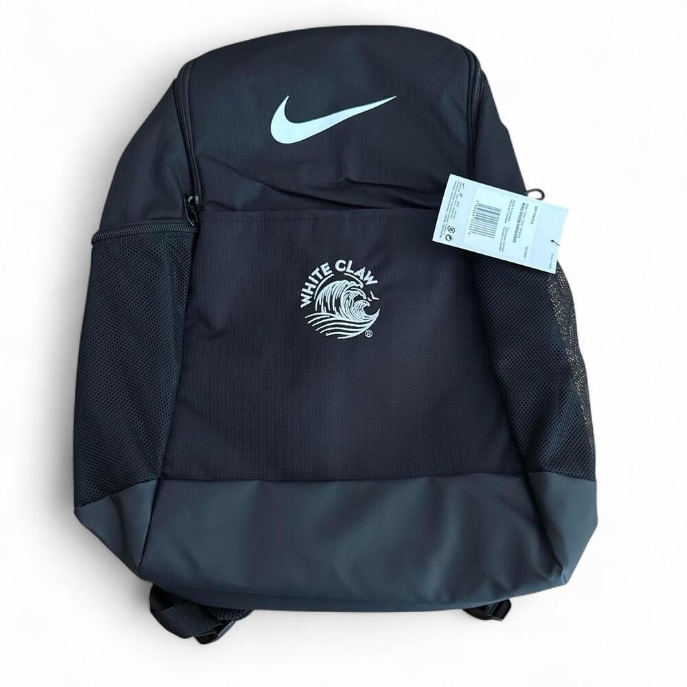 Nike x White Claw Logo Black Brasilia 9.5 24L Training Backpack NEW NWT!